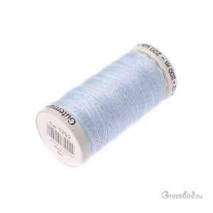 Нить Gutermann для вязания Cotton 12, голубая цапля (#1292)