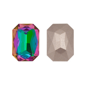Crystalbird 4627 Октагон 10x14 мм, гелиотроп (#001HE), 1 шт.