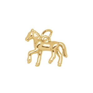 Подвеска "Лошадка", цв. золото, 1 шт. (#SV1701-Pendant-167G)