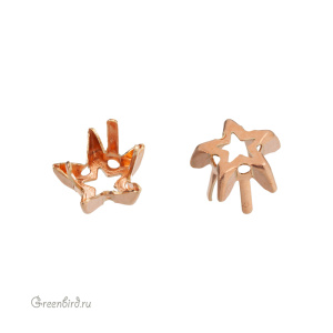 4745 Оправа для ювелирного кристалла Star FS 10 мм, томпак