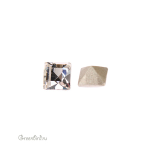 Swarovski 4428 Квадрат 4 мм, прозрачный (#001), 1 шт.