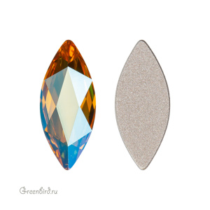 2201 Кристалл холодной фиксации Marquise 14x6 мм – Light Topaz Shimmer (#226SHIM)