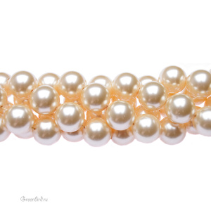 Swarovski 5810 Жемчуг 12 мм, светло-золотой (#539), 1 шт.