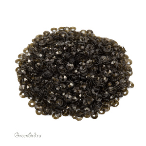 Пайетки 3мм чаша Verde Oliva (#7232)