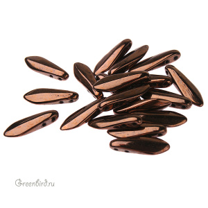 Dagger 2 отверстия 5x16mm, Dark Bronze, 1 шт. (#LZ23980)