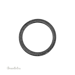 Коннектор "Hammertone" кольцо 32 мм, gunmetal, 1 шт. (#TC-3231-13)