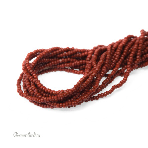 Бисер граненый Preciosa Charlotte Cut 13/0, Brown (#13600)