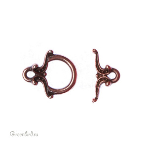 Тоггл "Сувенир", ант. медь, 1 шт. (#TC-6015)