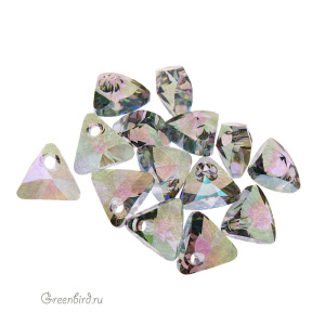 Swarovski 6628 подвеска Треугольник 8 мм, райское сияние (#001PARSH), 1 шт.
