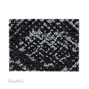 Swarovski 896007 Кристальная ткань Ultrafine Rocks 40х30 мм, WP23857 (#012/280), 1 шт.