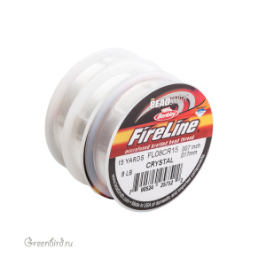 Crystal Fireline Mix 4lb/6lb/8lb, 15YD катушки
