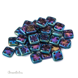 QuadraTile 6mm, Iris Blue, 5 гр (#21435JT) QuadraTile 6mm, Iris Blue, 5 гр (#21435JT)