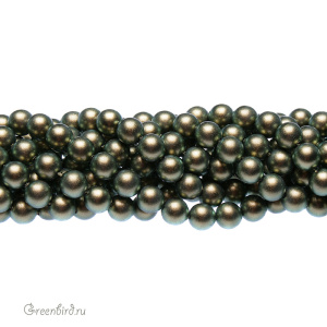 Жемчуг 6 мм #5810 Iridescent Green (#930)