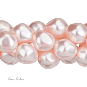 Swarovski 5841 Жемчуг барочный круглый 12 мм, розалин (#294), 1 шт.