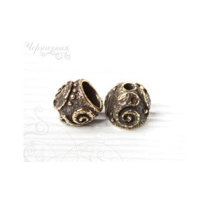 Концевик, ант. латунь, 1 шт. (#Л2962)