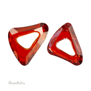4736 Organic Cosmic Triangle 14 мм – Red Magma (#001REDM)