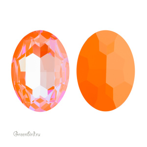 4127 Oval Fancy Stone 30х22 мм – Orange Glow DeLite (#001L146D)