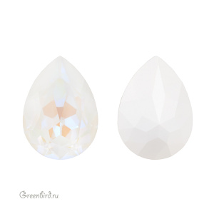 Swarovski 4320 Капля 18х13 мм, светло-серый делайт (#001L129D), 1 шт.