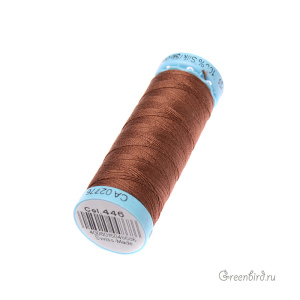 Шелковая нить Gutermann S303, 100м, тирамису (#446)