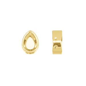 Оправа Crystalbird для 4320 Pear FS 10х7 мм, золото (#CBST-09)