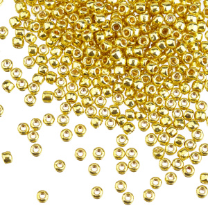 Бисер TOHO Round 8/0 Permanent Finish гальванизированный (#PF590), 10 г