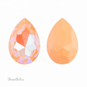 4327 Pear Flat 30х20 мм – Peach DeLite (#001L140D)