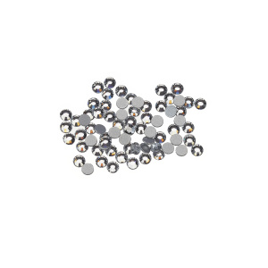 Crystalbird Клеевые стразы круглые SS10, прозрачный (#101), уп. 72 шт.