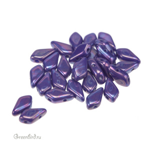 Kite Beads 9x5mm, Royal Blue Nebula, 5 гр (#33050/15001)