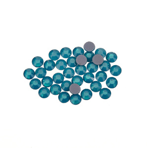 Стразы горячей фиксации Crystalbird SS16 - Carribean Blue Opal (#165), уп. 36шт.