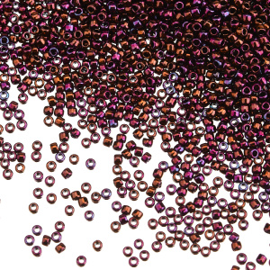 Бисер TOHO Round 15/0 металлизированный золотом (#503), 10 г