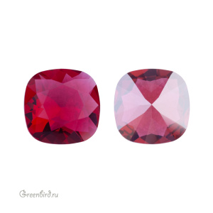 Swarovski 4470 Кушон 10 мм, алый сияющий (#276IGNIT), 1 шт.