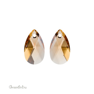 Swarovski 6106 подвеска Капля 22 мм, светлый колорадский топаз (#246), 1 шт.