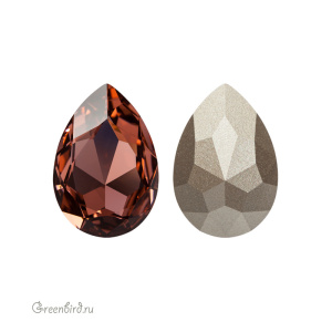 4327 Pear Flat 30х20 мм – Blush Rose (#257)