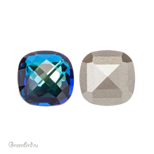 Swarovski 4461 Классический квадрат 12 мм, бермуда синий (#001BB), 1 шт.