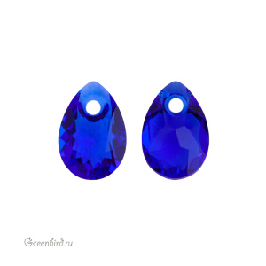 6433 подвеска Pear Cut 9mm – Majestic Blue (#296) 6433 подвеска Pear Cut 9mm – Majestic Blue (#296)