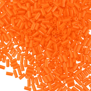 Бисер MIYUKI Bugle 3mm – Opaque Orange (#406), 10 г