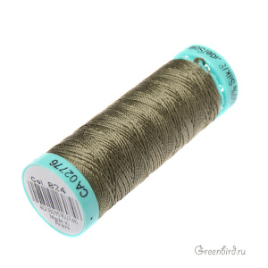 Шелковая нить Gutermann R753, 30м, оливин (#824)