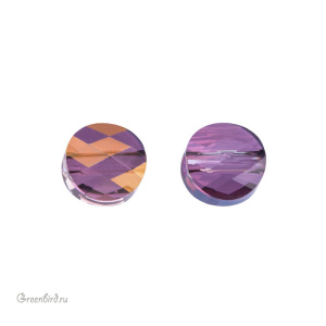 Swarovski 5052 Бусина Мини круглая 6 мм, сиреневая дымка (#001LISH), 1 шт.