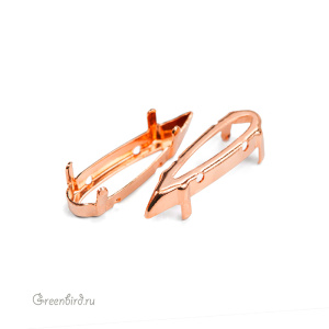 NEW 4331 Оправа для Raindrop 20 мм, томпак