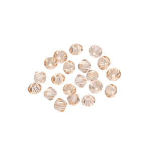 Crystalbird Бусины 5328C биконусы 3 мм – Golden Shadow (#001GSHA), уп. 20 шт. (#CBBC-0005)