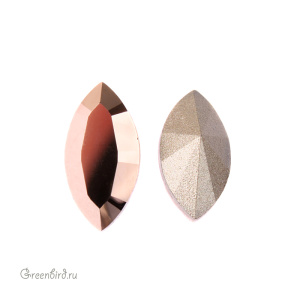 4228 Navette Fancy Stone 10х5 мм – Rose Gold (#001ROGL)