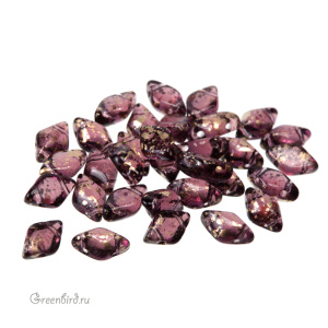 GemDuo 8x5mm – Gold Splash Amethyst, 5 гр (#20060/94401)