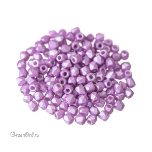 Fire Polish True 2 мм, Pastel Lilac (#25012)