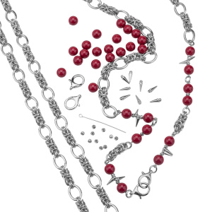 Набор материалов для сборки колье-обвеса (#GREENBOX_10)