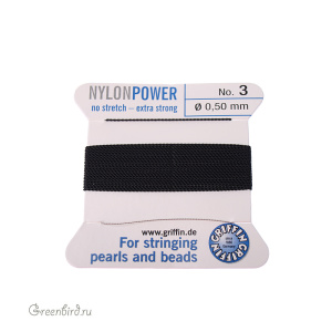 Griffin – нитки черные (#03)