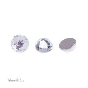 Swarovski 2072 Клеевые стразы Полусфера 10 мм, прозрачный (#001), 1 шт.