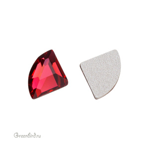 Swarovski 2715 Клеевые стразы Коннектор 6 мм, алый (#276), 1 шт.