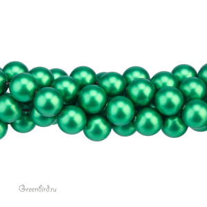 Swarovski 5810 Жемчуг 8 мм, эдем зеленый (#2014), уп. 20 шт.