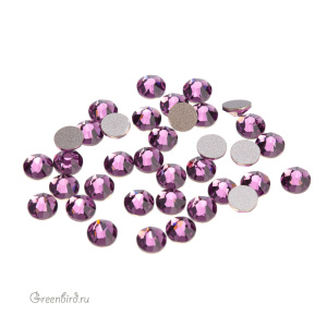 2088 Кристалл холодной фиксации Rose Flatback SS16 – Iris (#219), уп. 36шт.