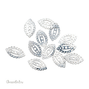 Пайетки LM Paris Fantasy 1216R – Argent, 10 шт (#LMFAN_28)